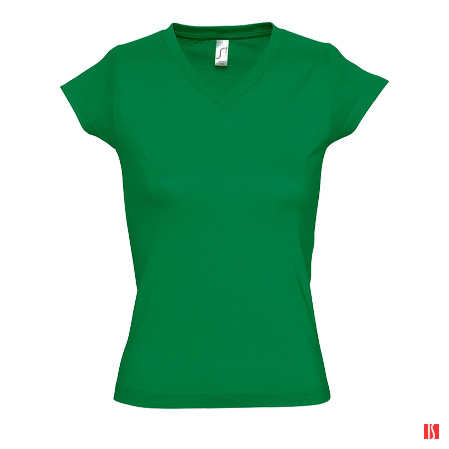 Футболка "Moon", зеленый_S, 100% х/б, 150 г/м2