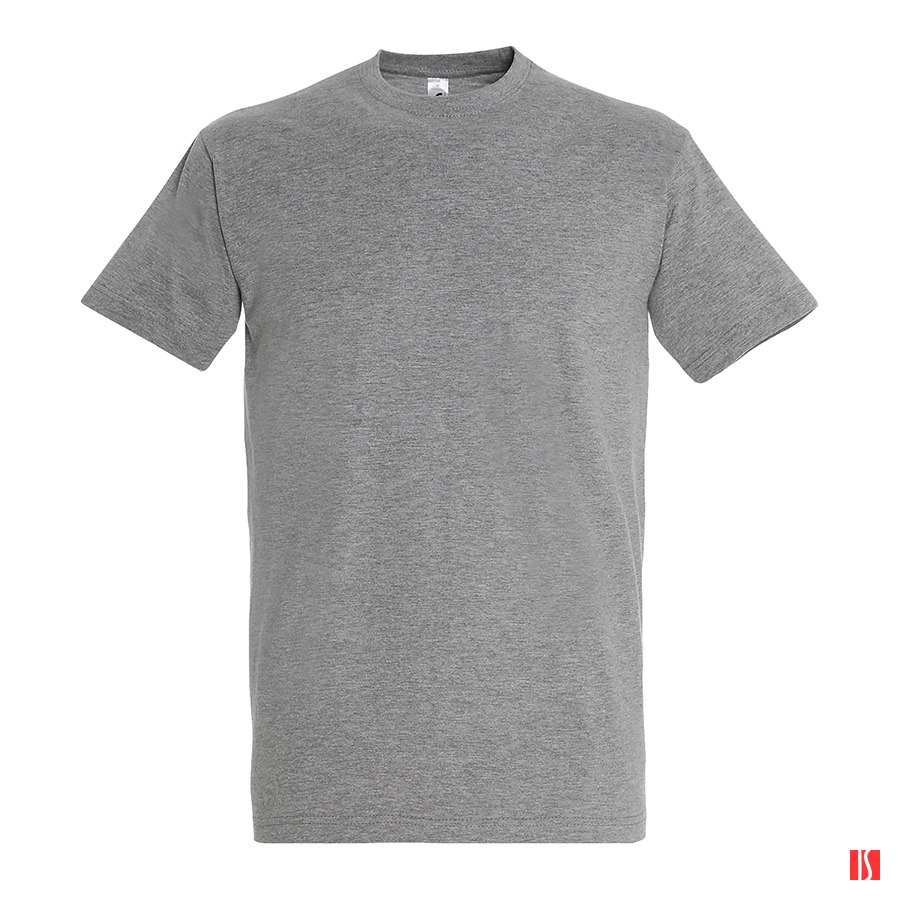 Футболка мужская IMPERIAL, серый меланж, 2XL, 85% хлопок, 15% вискоза, 190 г/м2