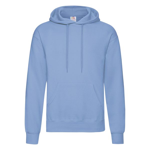 Толстовка мужская "Hooded Sweat", небесно-голубой_2XL, 80% х/б, 20% п/э, 280 г/м2