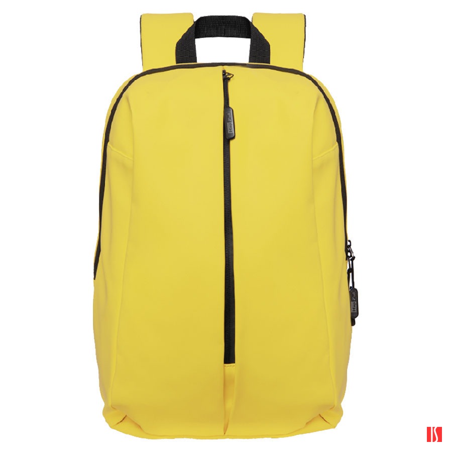 Рюкзак "Go", жёлтый, 41 х 29 х15,5 см, 100%  полиуретан