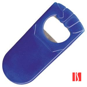 Купить Открывалка "Кулачок" синяя; фростированный пластик/ тампопечать Открывалка "Кулачок" синяя; фростированный пластик/ тампопечать