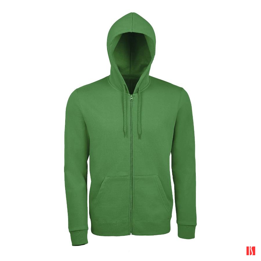 Купить Толстовка мужская на молнии с капюшоном STONE, ярко-зелёный, XS, 50% хлопок, 50% полиэстер, 260 г/м2 Толстовка мужская на молнии с капюшоном STONE, ярко-зелёный, XS, 50% хлопок, 50% полиэстер, 260 г/м2
