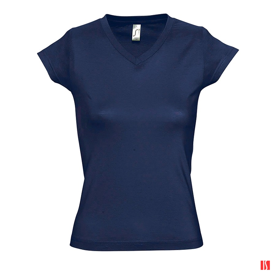 Футболка "Moon", темно-синий_S, 100% х/б, 150 г/м2