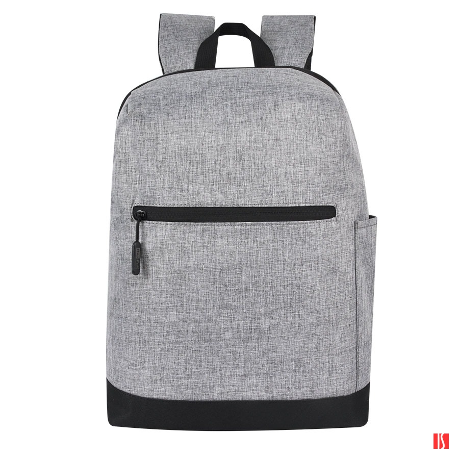 Рюкзак Boom, серый/чёрный, 43 x 30 x 13 см, 100% полиэстер 300 D