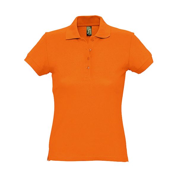 Поло женское PASSION, оранжевый, XL, 100% хлопок, 170 г/м2