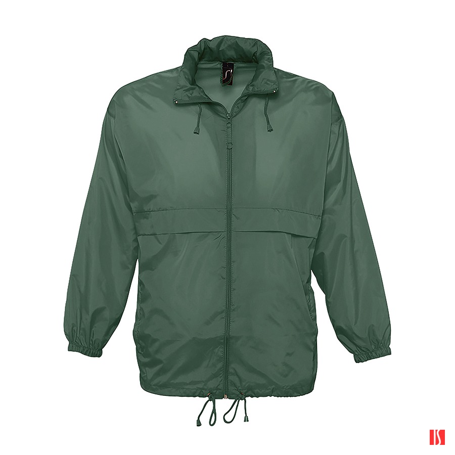 Ветровка мужская SURF, зеленый, XS, 100% нейлон, 210T