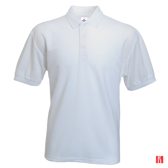 Купить Поло "Mister Style" -170 г/м2, 100% хлопок, белый_S Поло "Mister Style" -170 г/м2, 100% хлопок, белый_S