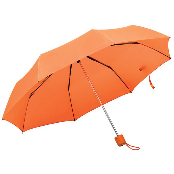 Зонт складной "Foldi", механический, оранжевый