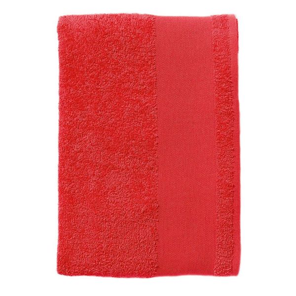 Купить Полотенце "Island 50", красный_50*100 см., 100% хлопок, 400г/м2 Полотенце "Island 50", красный_50*100 см., 100% хлопок, 400г/м2