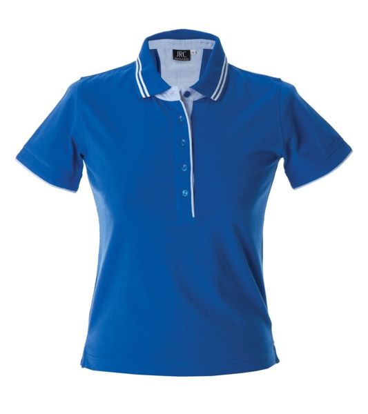 Рубашка поло женская RODI LADY, синий, L, 100% хлопок,180 г/м2