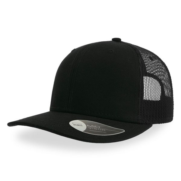 Купить Бейсболка "SONIC", 6 клиньев, пласт. застежка, черный, осн. ткань100% хлопок, 280 г/м2 Бейсболка "SONIC", 6 клиньев, пласт. застежка, черный, осн. ткань100% хлопок, 280 г/м2