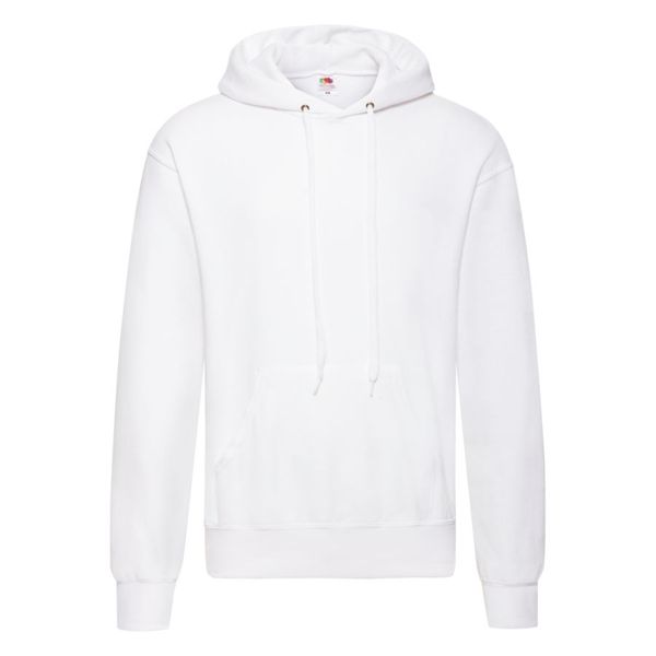 Толстовка "Hooded Sweat", белый, XXL 80% х/б, 20% , п/э 260 г/м2