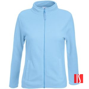 Толстовка "Lady-Fit Micro Jacket", небесно-голубой_L, 100% п/э, 250 г/м2