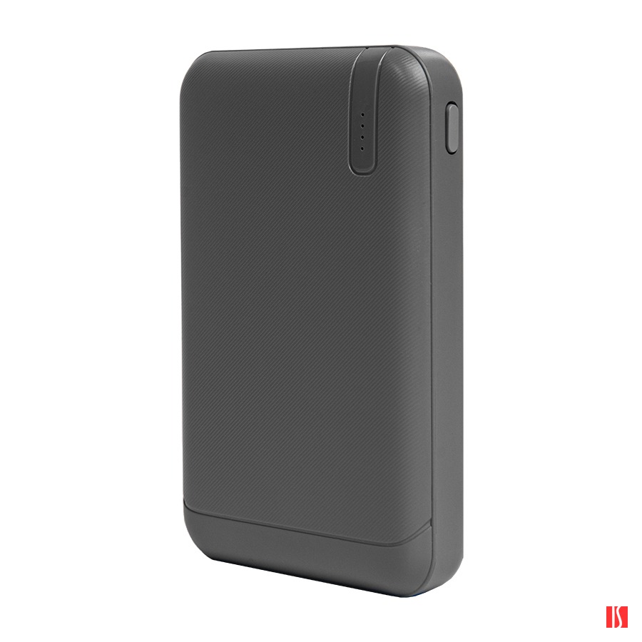 Универсальный аккумулятор OMG Boosty 5 (5000 мАч), серый, 9,8х6.3х1,4 см