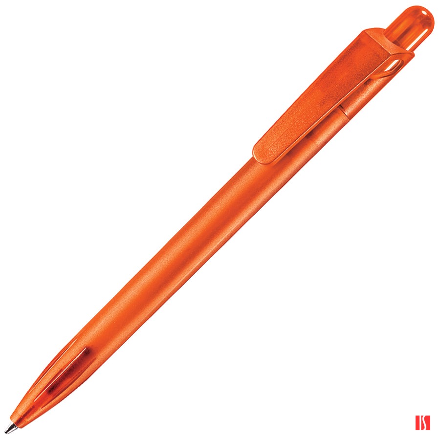 SYMPHONY FROST, ручка шариковая, фростированный оранжевый, пластик