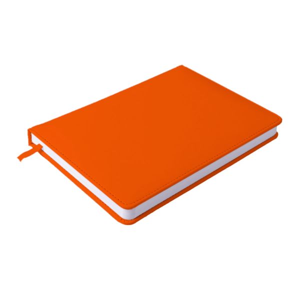 Ежедневник недатированный Anderson, А5,  оранжевый, белый блок