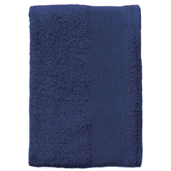Купить Полотенце "Island 50", темно-синий_50*100 см., 100% хлопок, 400г/м2 Полотенце "Island 50", темно-синий_50*100 см., 100% хлопок, 400г/м2