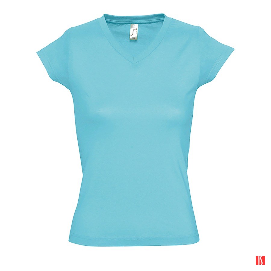 Футболка "Moon", голубой_S, 100% х/б, 150 г/м2