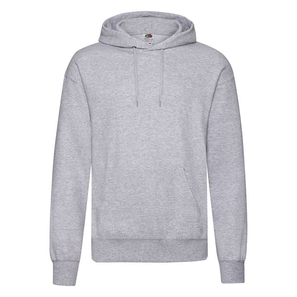 Толстовка "Classic Hooded Sweat", серый меланж_2XL, 80% х/б, 20% п/э, 280 г/м2