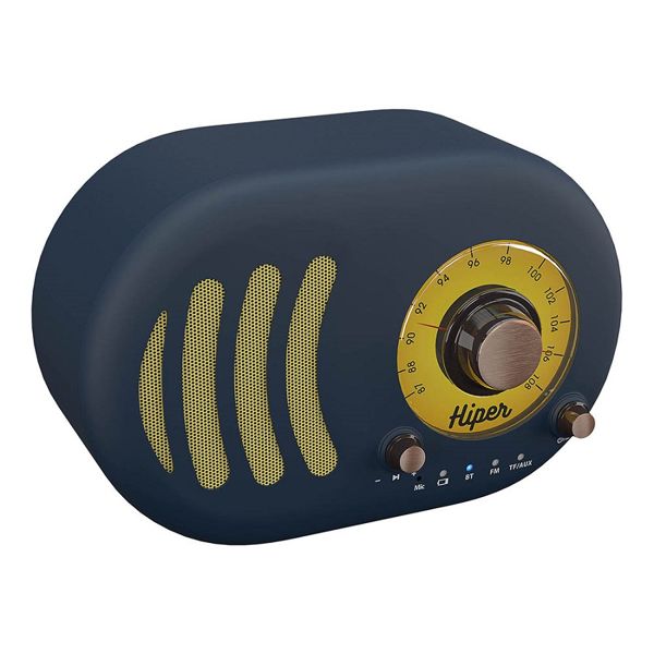 Купить Колонка беспроводная RETRO S, цвет т.синий Колонка беспроводная RETRO S, цвет т.синий