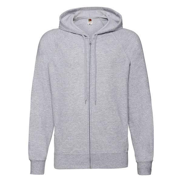Купить Толстовка без начеса "Lightweight Hooded Sweat", серый, M, 80% х/б 20% полиэстер, 240 г/м2 Толстовка без начеса "Lightweight Hooded Sweat", серый, M, 80% х/б 20% полиэстер, 240 г/м2