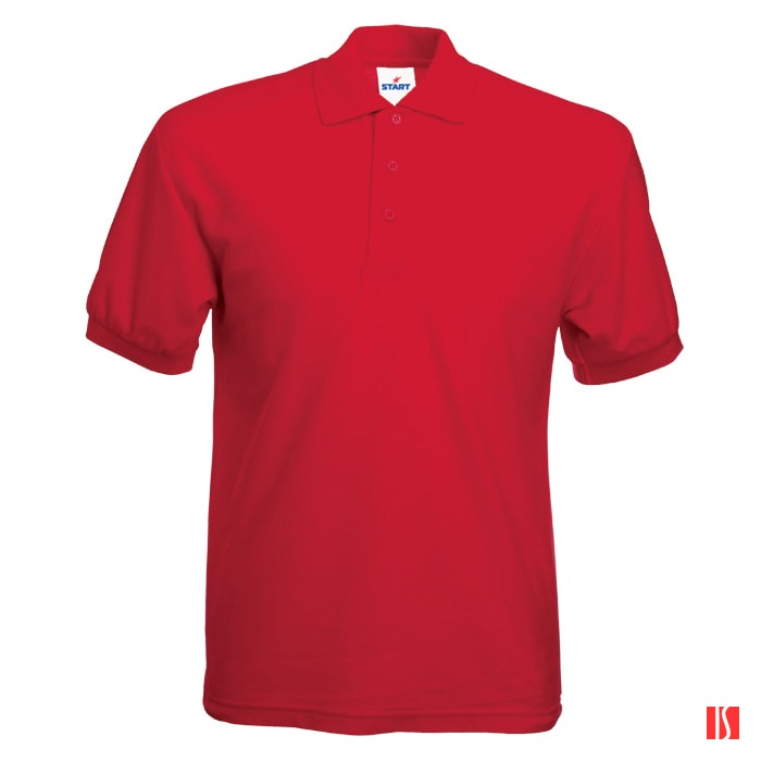 Купить Поло "Mister Style" -170 г/м2, 100% хлопок, красный_S Поло "Mister Style" -170 г/м2, 100% хлопок, красный_S