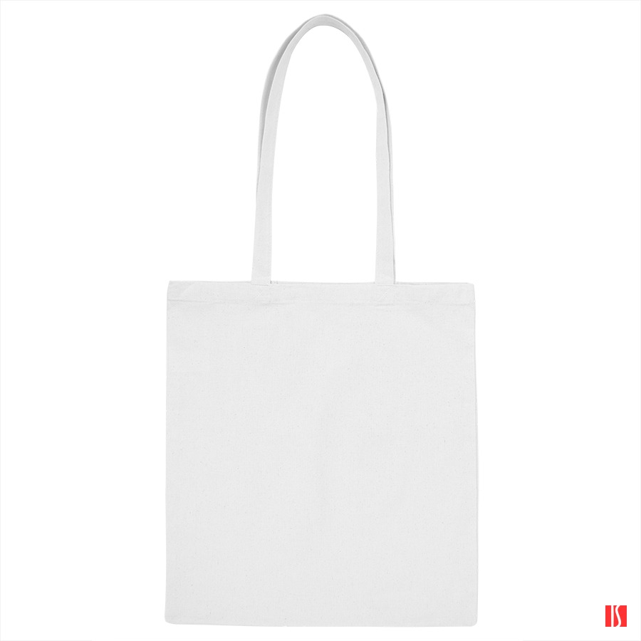 Сумка для покупок MALL, белый, 100% хлопок, 220 гр/м2, 38x42 см