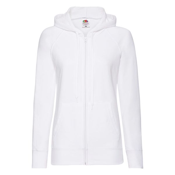 Купить Толстовка без начеса "Ladies Lightweight Hooded Sweat", белый, S, 80% х/б 20% полиэстер, 240 г/м2 Толстовка без начеса "Ladies Lightweight Hooded Sweat", белый, S, 80% х/б 20% полиэстер, 240 г/м2