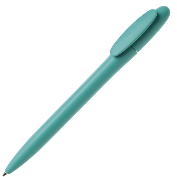 Ручка шариковая BAY, аквамарин, непрозрачный пластик
