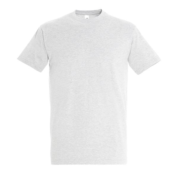 Футболка мужская IMPERIAL, светло-серый меланж, 4XL, 100% хлопок 190г/м2