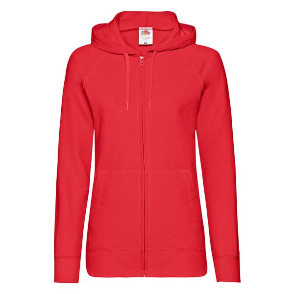 Купить Толстовка без начеса "Ladies Lightweight Hooded Sweat", красный, S, 80% х/б 20% полиэстер, 240 г/м2 Толстовка без начеса "Ladies Lightweight Hooded Sweat", красный, S, 80% х/б 20% полиэстер, 240 г/м2