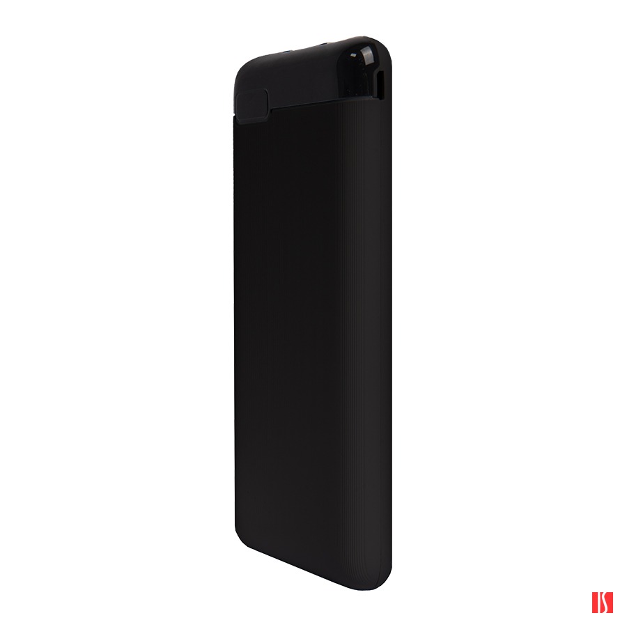 Универсальный аккумулятор OMG Num 10 (10000 мАч), черный, 13,9х6.9х1,4 см