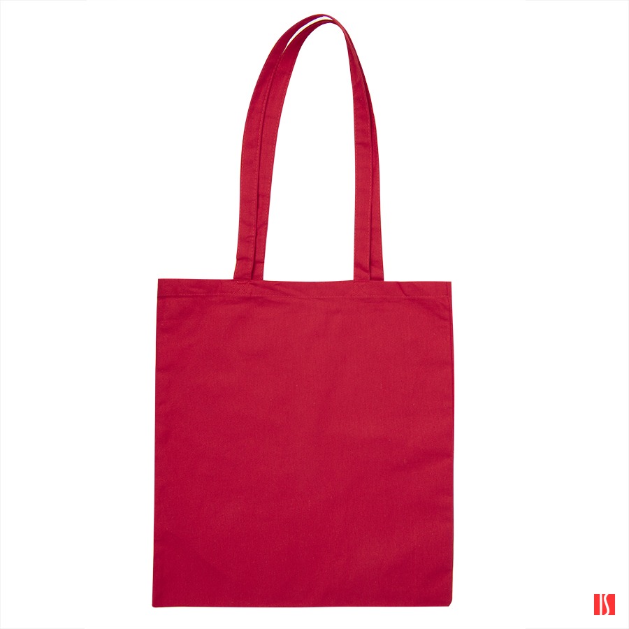 Сумка для покупок MALL, ярко-красный, 100% хлопок, 220 гр/м2, 38x42 см