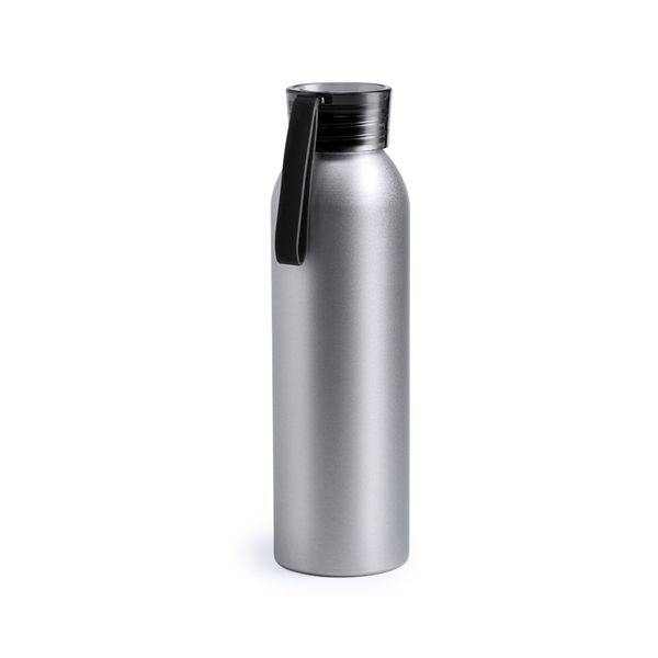 Бутылка для воды TUKEL, черный, 650 мл,  алюминий, пластик
