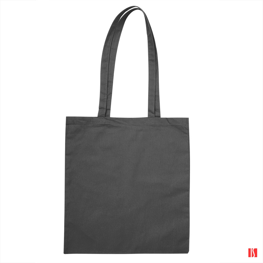 Сумка для покупок MALL, тёмно-серый, 100% хлопок, 220 гр/м2, 38x42 см