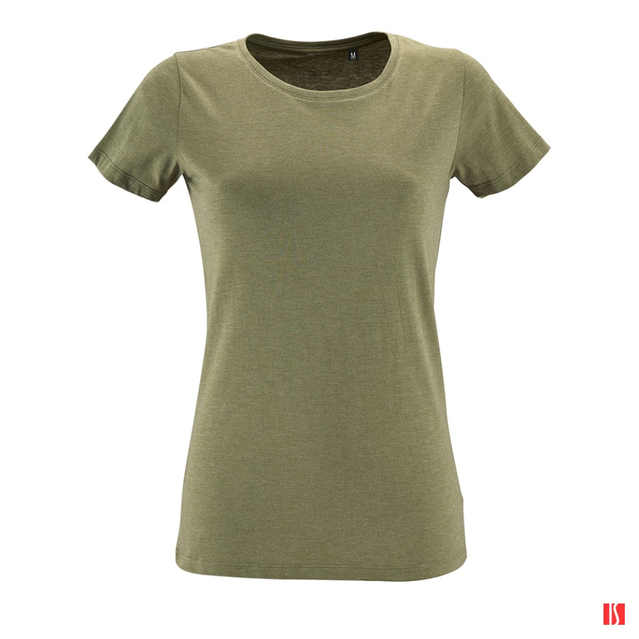 Купить Футболка REGENT FIT WOMEN, хаки меланж, L, 60% х/б, 40% п/э, 150 г/м2 Футболка REGENT FIT WOMEN, хаки меланж, L, 60% х/б, 40% п/э, 150 г/м2