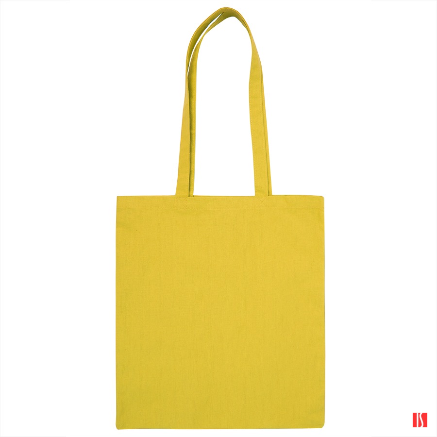 Сумка для покупок MALL, жёлтый, 100% хлопок, 220 гр/м2, 38x42 см