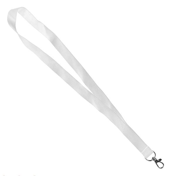 Купить Ланъярд NECK, белый, полиэстер, 2х50 см Ланъярд NECK, белый, полиэстер, 2х50 см