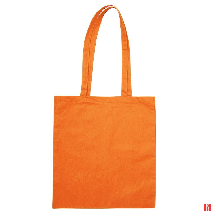 Сумка для покупок MALL, оранжевый, 100% хлопок, 220 гр/м2, 38x42 см