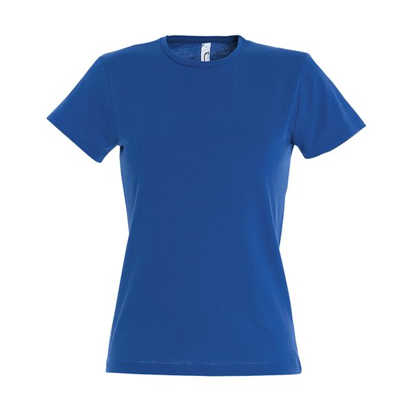 Футболка женская MISS, ярко-синий, M, 100% хлопок, 150 г/м2