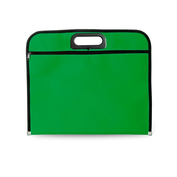 Конференц-сумка JOIN, зеленый, 38 х 32 см,  100% полиэстер 600D