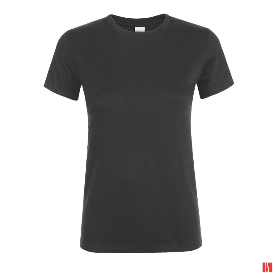 Футболка женская REGENT WOMEN, темно-серый_S, 100% х/б, 150 г/м2