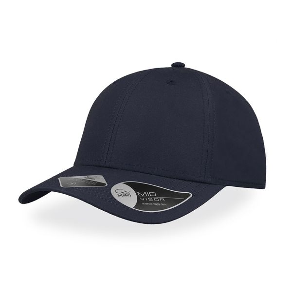 Купить Бейсболка "RECY FEEL", 6 клиньев, пласт. застежка, темно-синий, 100 % переработанный п-тер, 115 г/м2 Бейсболка "RECY FEEL", 6 клиньев, пласт. застежка, темно-синий, 100 % переработанный п-тер, 115 г/м2