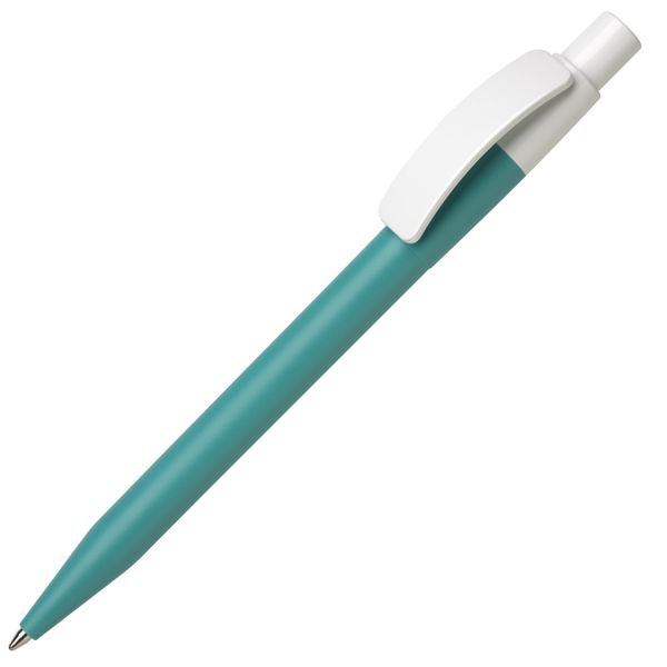 Ручка шариковая PIXEL, аквамарин, непрозрачный пластик