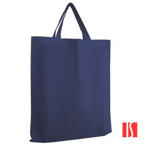 Купить Сумка для покупок из хлопка "Eco"; синий; 38х42 см; 100% хлопок; шелкография Сумка для покупок из хлопка "Eco"; синий; 38х42 см; 100% хлопок; шелкография