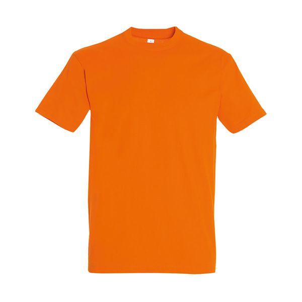Футболка мужская IMPERIAL, оранжевый_2XL, 100% х/б, 190 г/м2