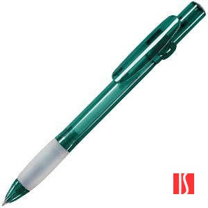 ALLEGRA, ручка шариковая, прозрачный зеленый, пластик