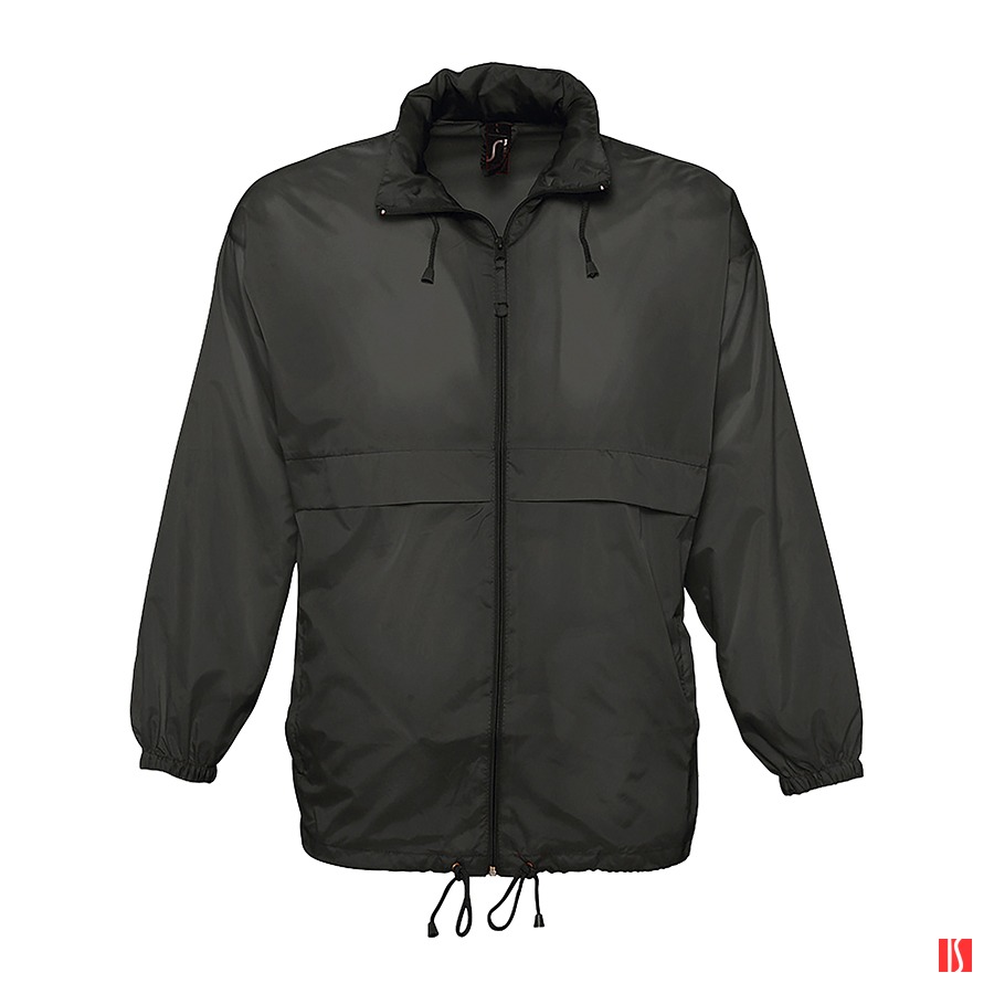 Ветровка мужская SURF, чёрный, XS, 100% нейлон, 210Т