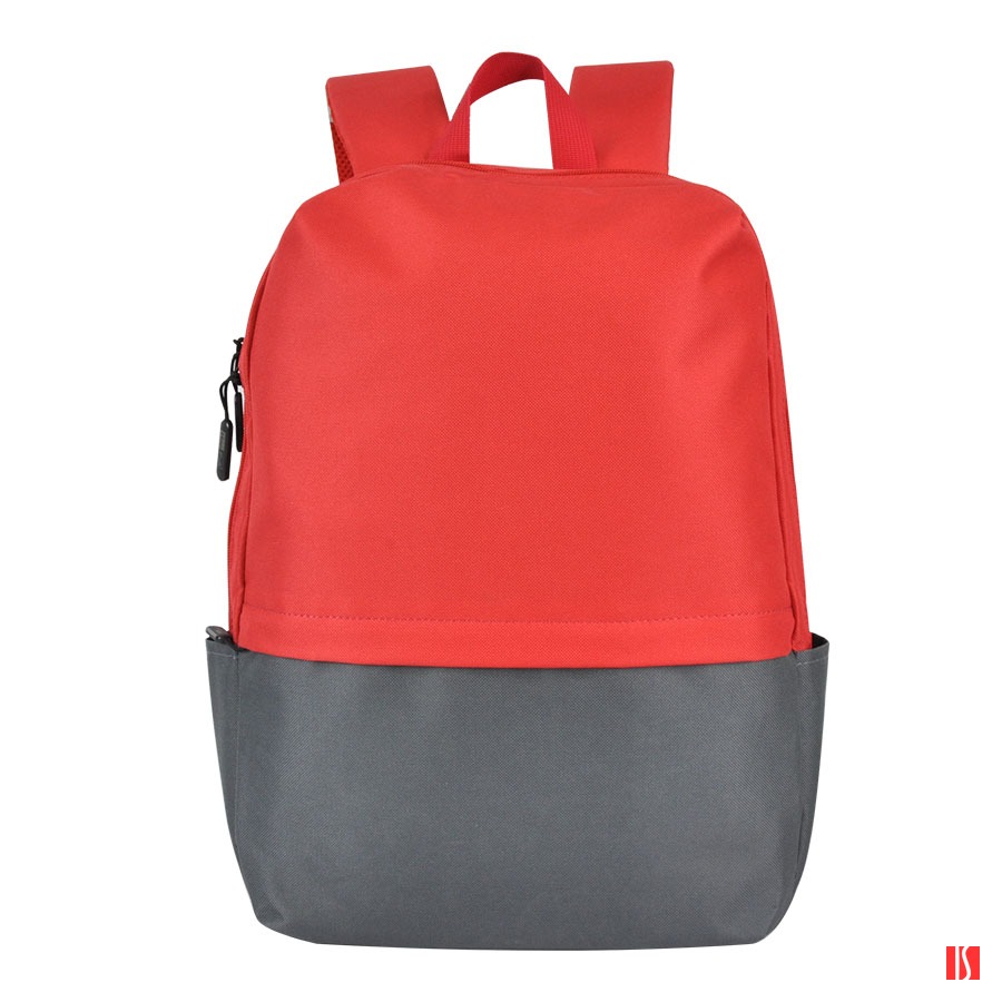 Рюкзак Eclat, красный/серый, 43 x 31 x 10 см, 100% полиэстер 600D