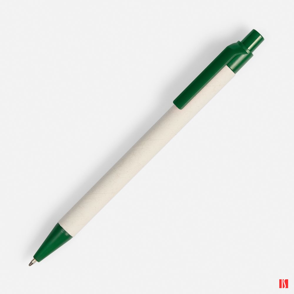 Ручка шариковая MilkMake, зеленая